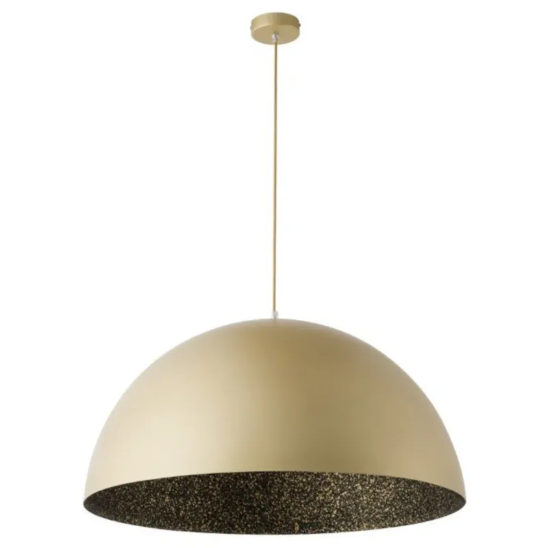 Niska cena Kuchenny zwis SFERA metalowa kopuła złota nowoczesna -
