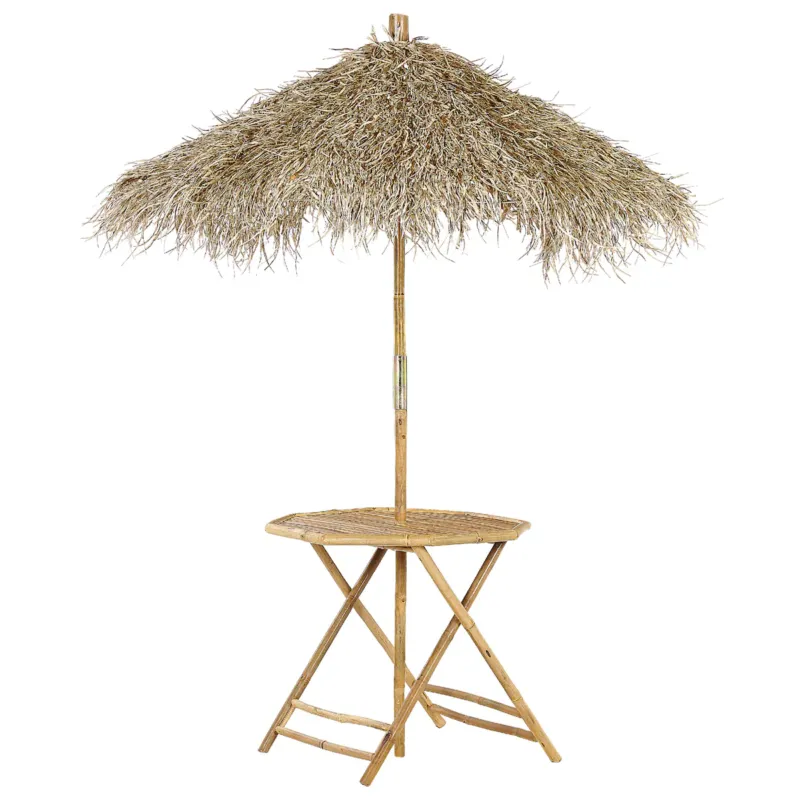 Stolik bistro MOLISE 85 cm 85 cm Bambus Jasnobrązowy - Wyjątkowa oferta