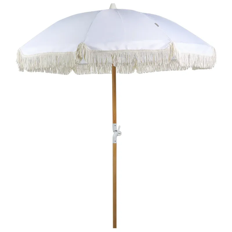 Parasol ogrodowy 150 cm MONDELLO Biały - Popularny