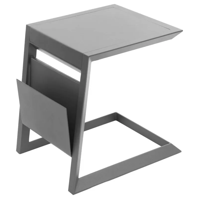 Sprawdź teraz Aluminiowy stolik z gazetnikiem ALLURE -