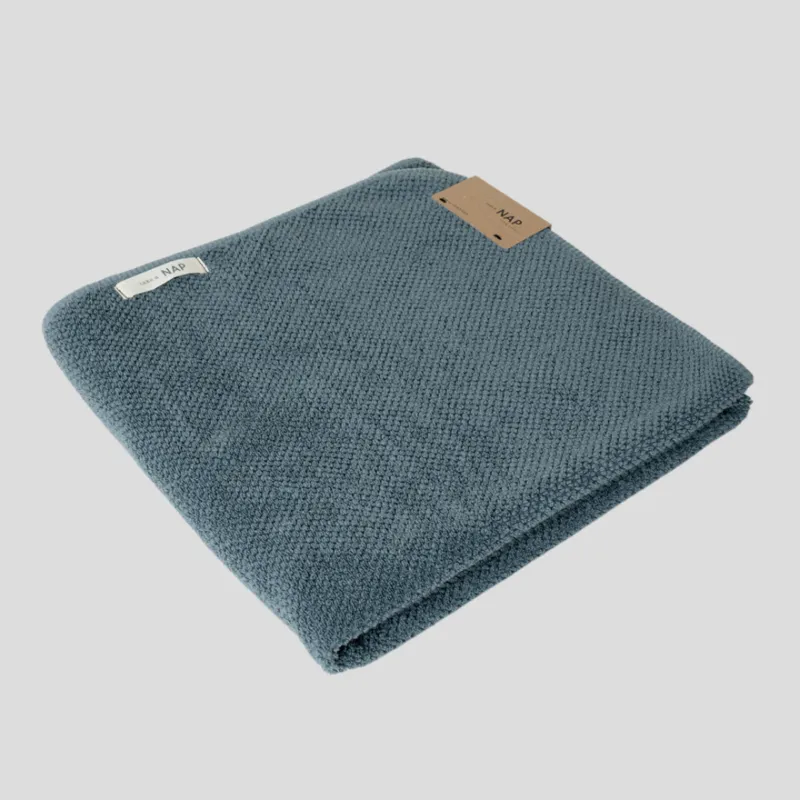 Wybór klientów Ręcznik Bee Waffle Atlantic Blue 70x140 NAP