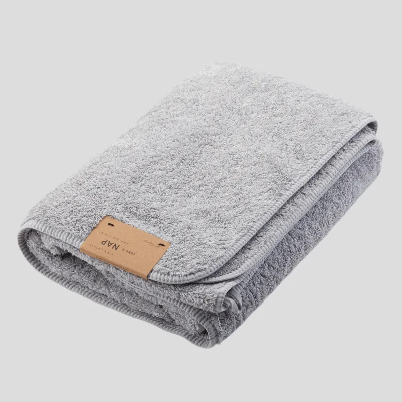 Nie przegap Ręcznik Long Double Loop Towel 70X140 cm Silver NAP x Graccioza