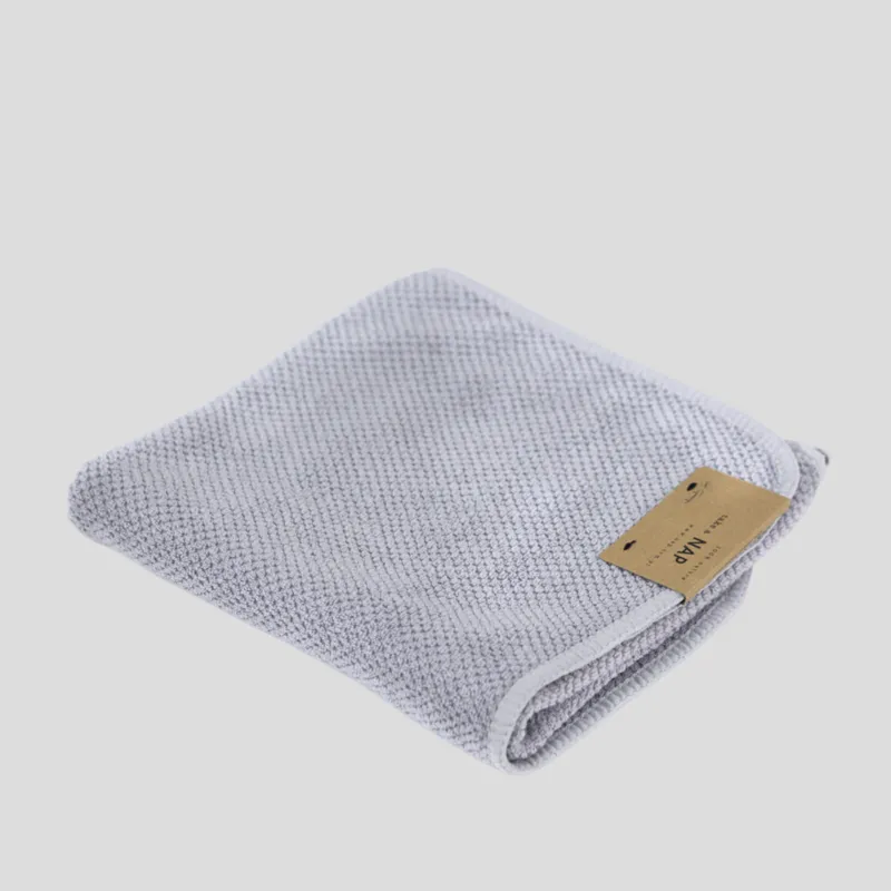 Rabat Ręcznik Bee Waffle Silver 50x100