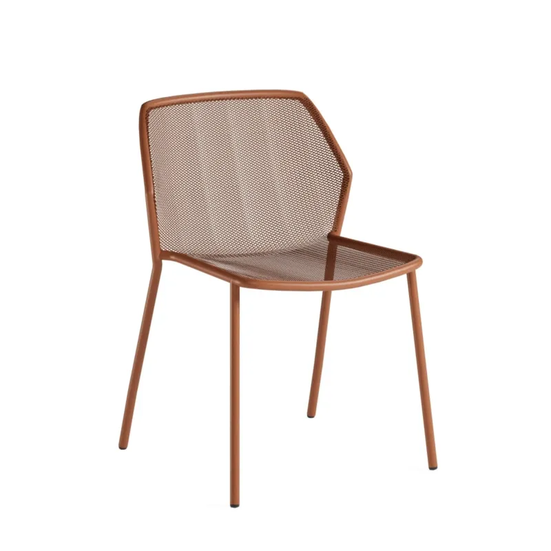 Okazja Zestaw 4 krzeseł Darwin Maple Red EMU