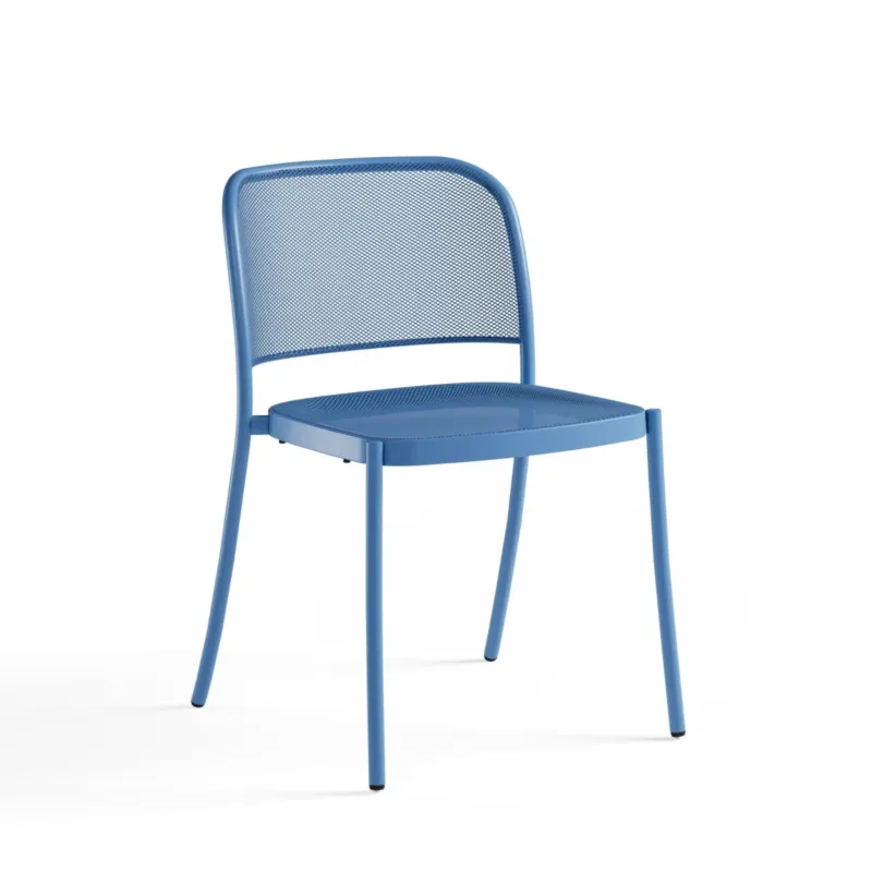 Szybka dostawa Zestaw 4 krzeseł ogrodowych Cafe Marine Blue EMU