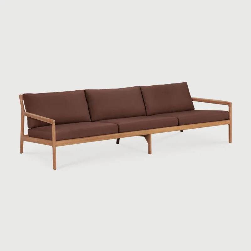 Zamów teraz Sofa outdoorowa trzyosobowa Jack Teak Burgundy