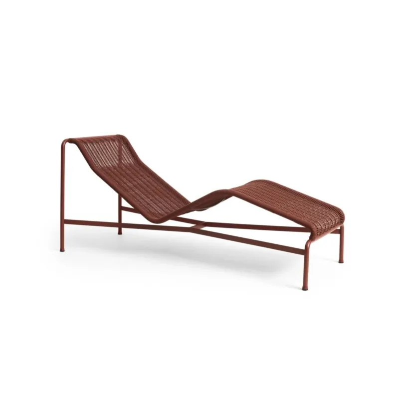 Leżak ogrodowy Cord Palissade Iron Red HAY Premium