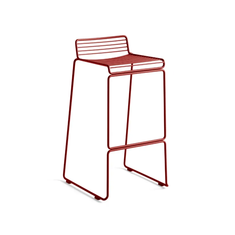 Krzesło barowe outdoorowe Hee 75cm Rust HAY Kup online