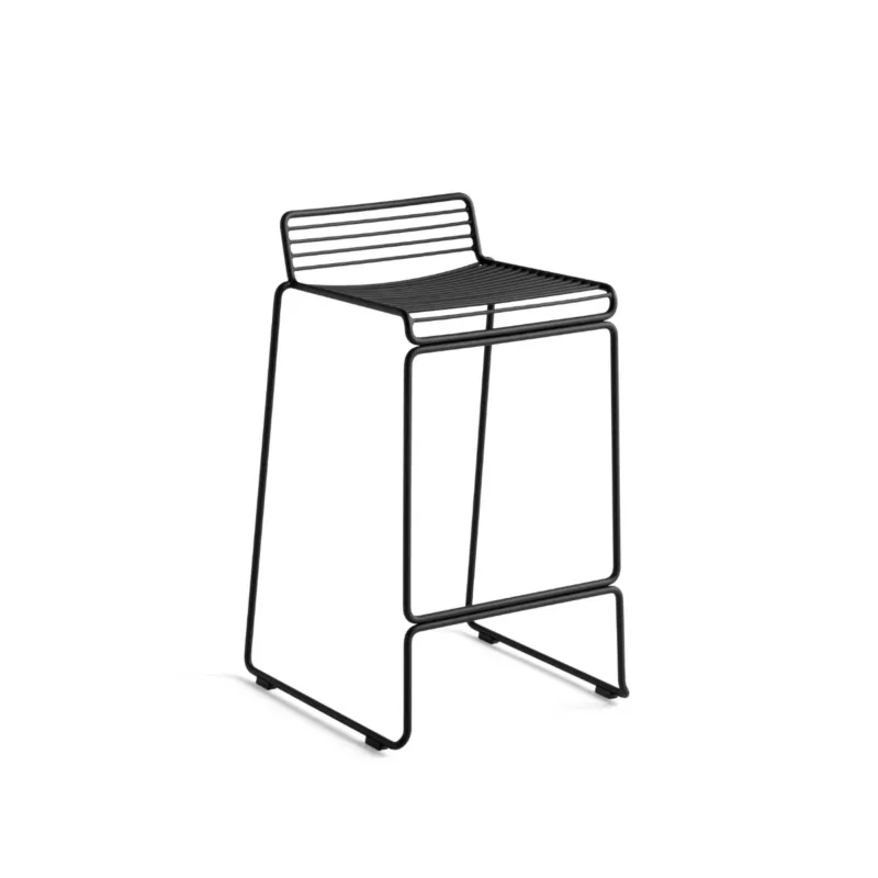 Tylko do końca tygodnia Krzesło barowe outdoorowe Hee 65cm Black HAY