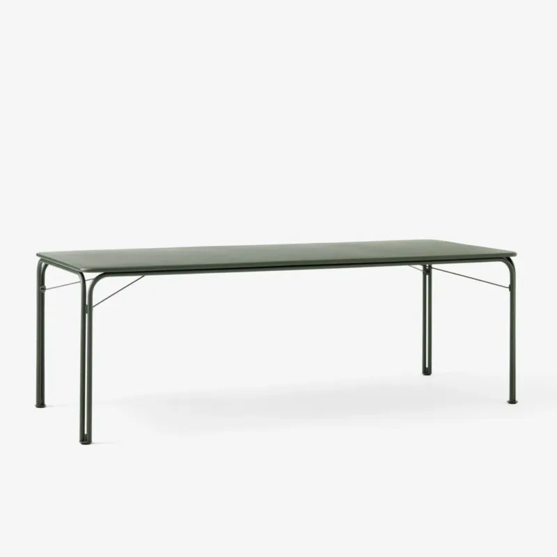 Bestseller Stół outdoorowy Thorvald SC99 95x220cm Bronze Green &Tradition