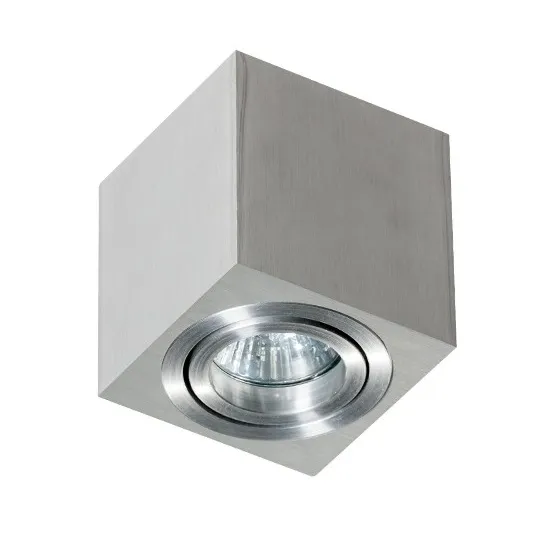 Mini lampa sufitowa 1x50W GU10 230V aluminium Dostępne od ręki