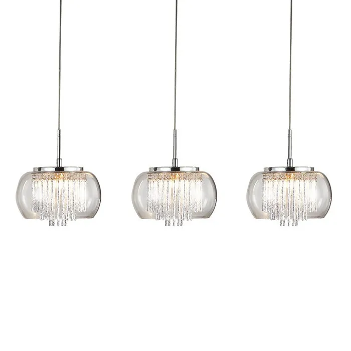 3 lampa wisząca 3x40W G9 230V chrom Szybka wysyłka