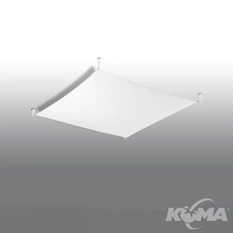 2 plafon LED 105x105cm.taknina biała Darmowy zwrot