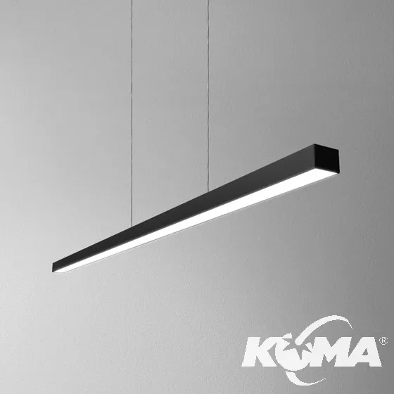 Zniżka Lampa wisząca 19,5W LED 3000K 230V czarny struktura
