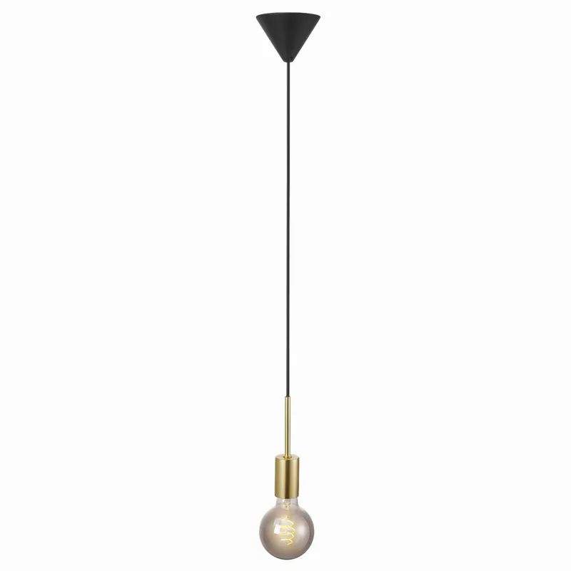 Bestseller Lampa wisząca PACO 2112053035 Nordlux 40W E27 Złoty Metal