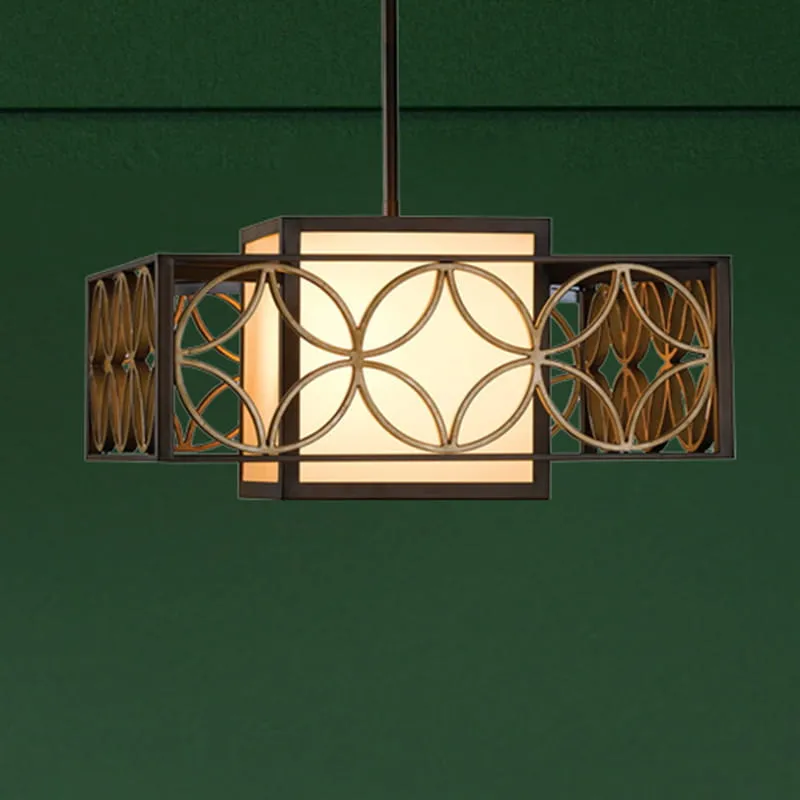 Obniżka ceny Lampa wisząca Remi FE-REMY-P-B Elstead Lighting 1xE27 Żelazo Brąz