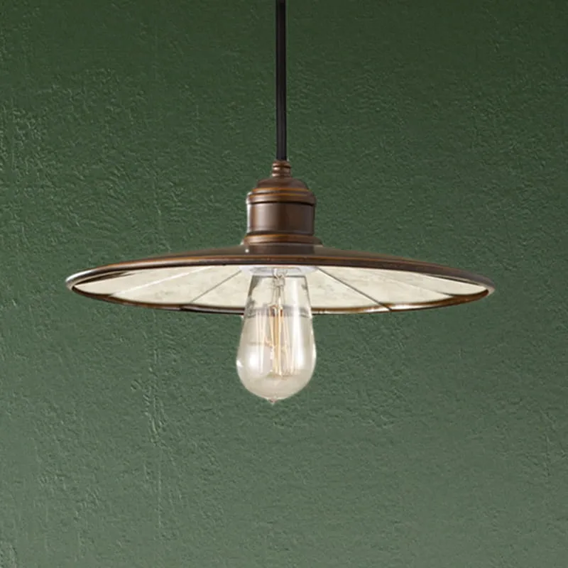 Kup teraz Lampa wisząca Urban Renewal FE-URBANRWL-P-E Elstead Lighting 1xE27 Stal Brąz