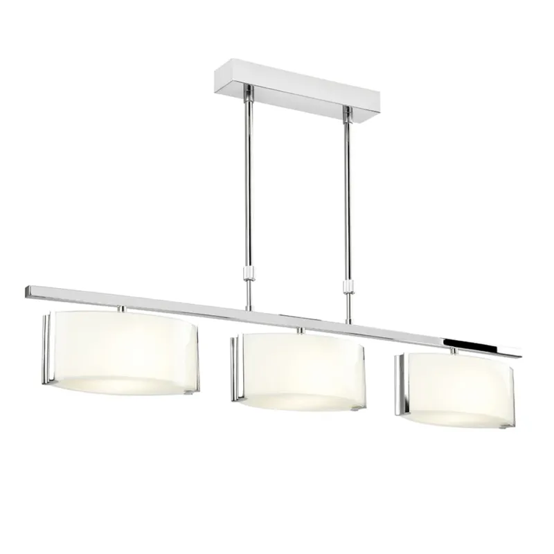 Taniej Endon Lampa sufitowa Clef 3x33W G9 Chrom