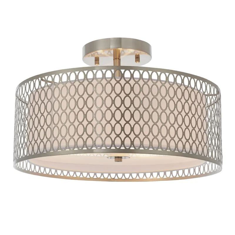 Cena promocyjna Endon Lampa sufitowa Cordero 3x40W E27 Nikiel