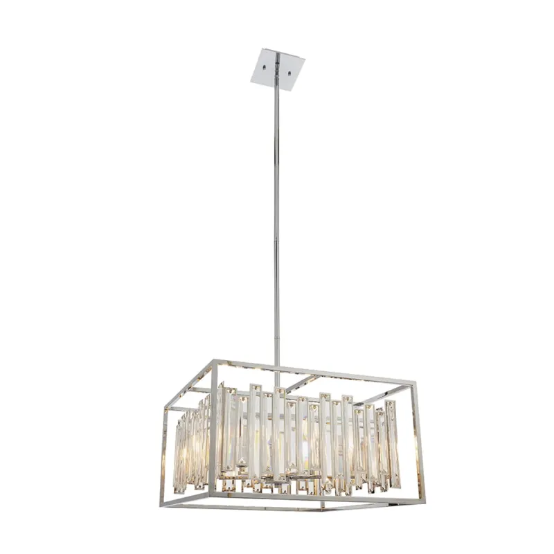 Nie przegap Endon Lampa wisząca Acadia 6x40W E14 Czysty Kryształ