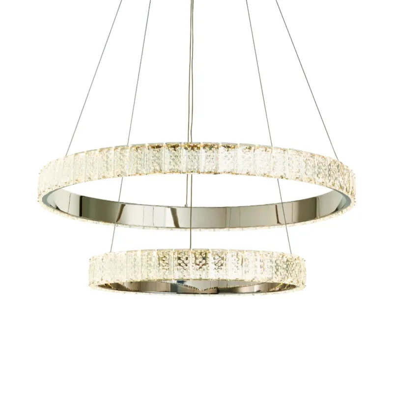 Endon Lampa wisząca Celeste 2x22.5W LED Chrom Obniżka ceny