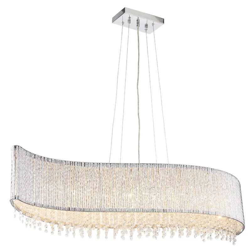 Endon Lampa wisząca Galina 8x25W G9 Chrom Szybka wysyłka
