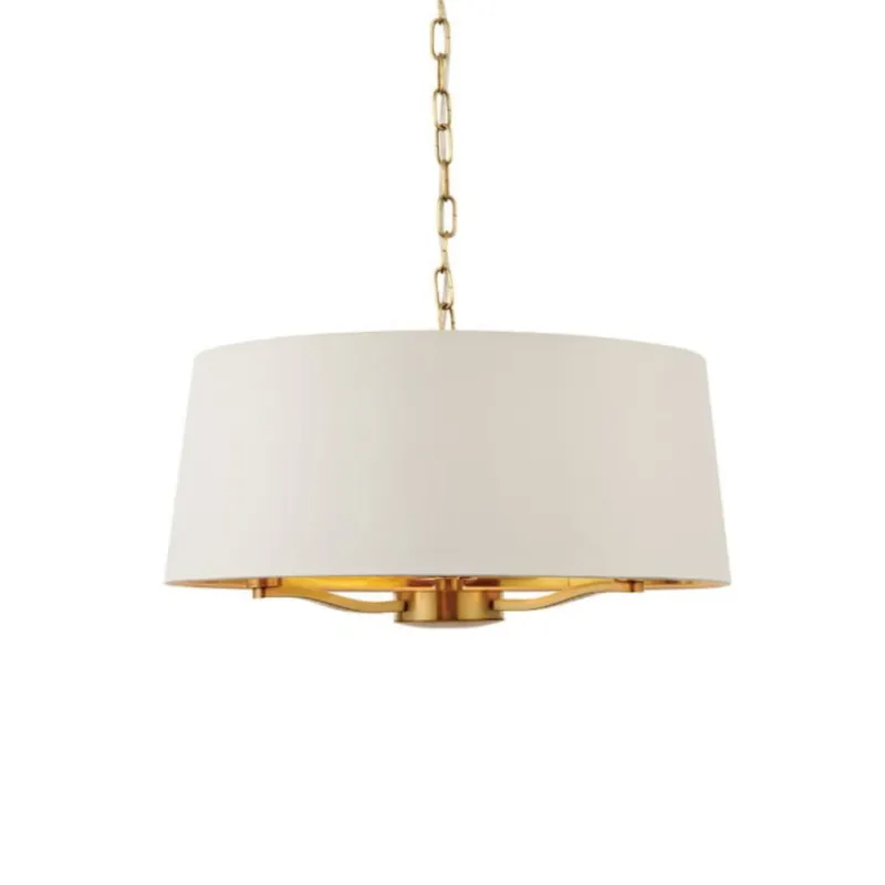 Zamów dziś Endon Lampa wisząca Harvey 3x40W E14 Szczotkowany Mosiądz