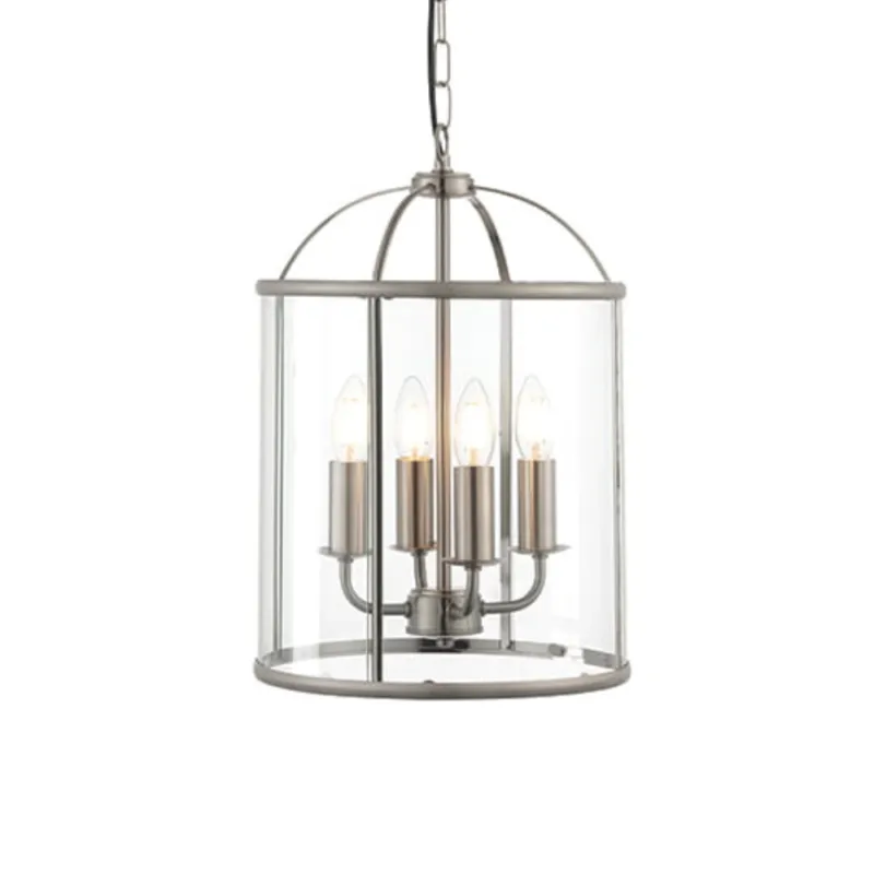 Kup teraz Endon Lampa wisząca Lambeth 4x40W E14 Nikiel
