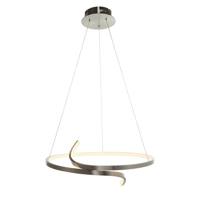 Zamów teraz Endon Lampa wisząca Rafe 1x2W LED Nikiel