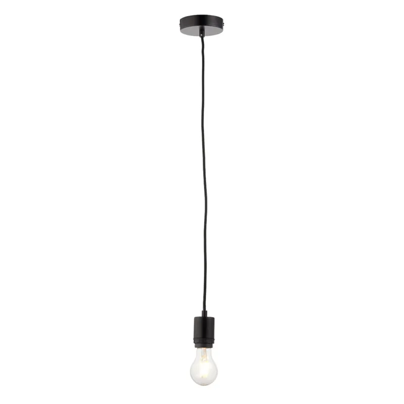 Endon Lampa wisząca Studio 1x40W E27 Czarny Matowy Super okazja