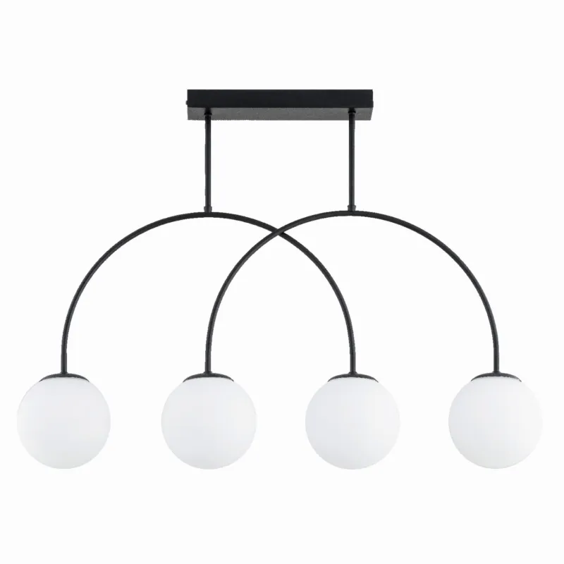 Lampa sufitowa Dilar 63292 Alfa 4xE14 LED Metal Czarny Hit cenowy
