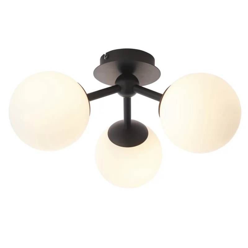 Sprawdź teraz Lampa sufitowa Endon Pulsa 3x3W G9 Stal Czarny