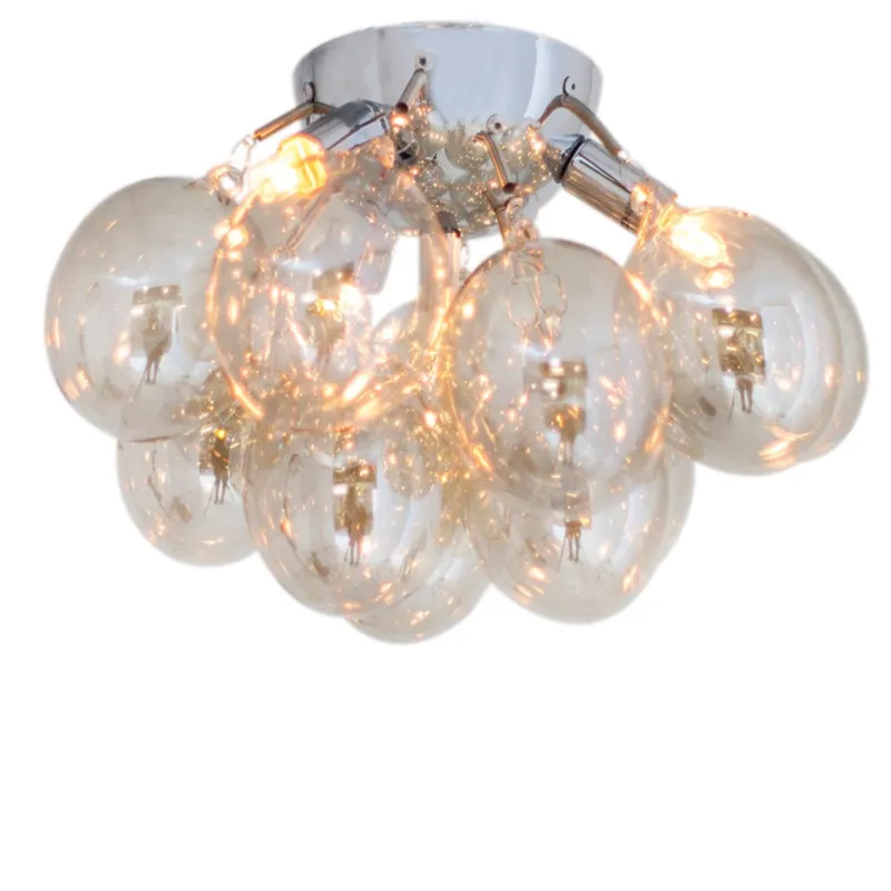 Cena promocyjna Lampa sufitowa Gross 4200660-5503 By Rydens 3xG9 4W Metal/Szkło Bursztynowy