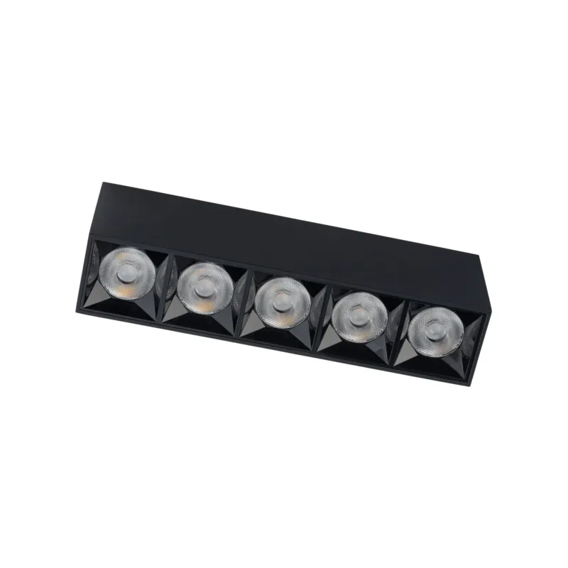 Lampa sufitowa natynkowa MIDI LED 10058 Nowodvorski LED 20W Aluminium lakierowane Czarny Oferta limitowana