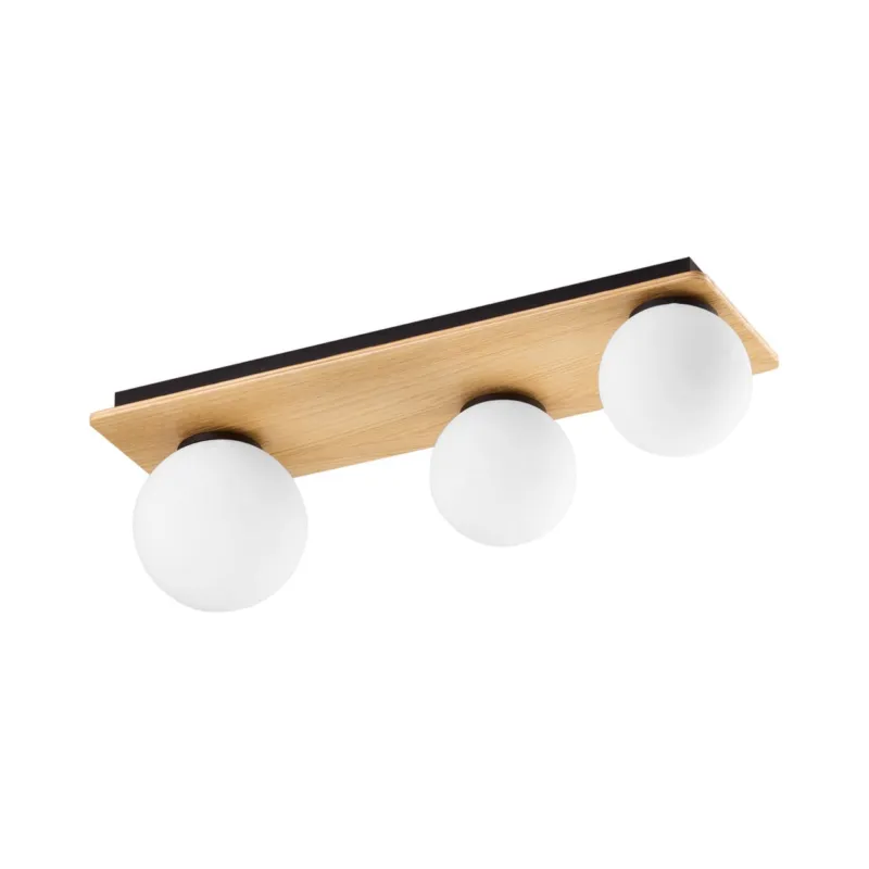 Bezpieczna płatność Lampa sufitowa Plafon BIANCA 4542 TK Lighting 3x6W G9 Biały Metal