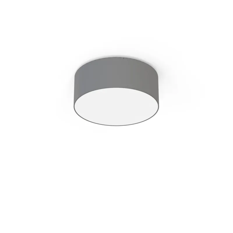 Lampa sufitowa plafon CAMERON 9687 Nowodvorski 15W LED E27 Tkanina Szary Hit sprzedaży