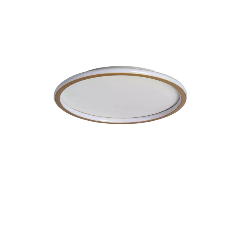 Lampa sufitowa plafon Cerchio ABR-PLO-36W-60CM-CCT Abruzzo 1xLED Metal Złoty Bezpieczne zakupy