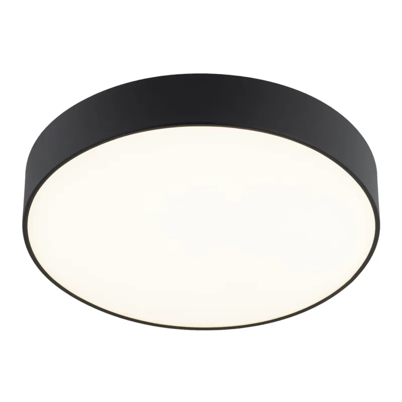 Lampa sufitowa Plafon Darling Led 3570 Argon 1xLED 32W Stal Lakierowana/ Szkło, Czarny Oferta limitowana