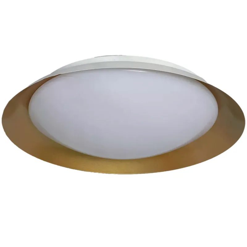 Lampa sufitowa plafon Mistica ABR-PLC-B-30W-CCT Abruzzo 1xLED Metal Biało/złoty Wyjątkowa oferta