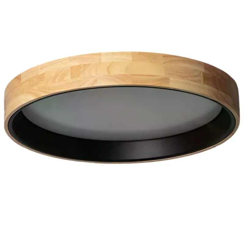 Lampa sufitowa plafon naturale ABR-PLODV-C-30WW-CCT Abruzzo 1xLED Metal Drewniany Ekspresowa dostawa