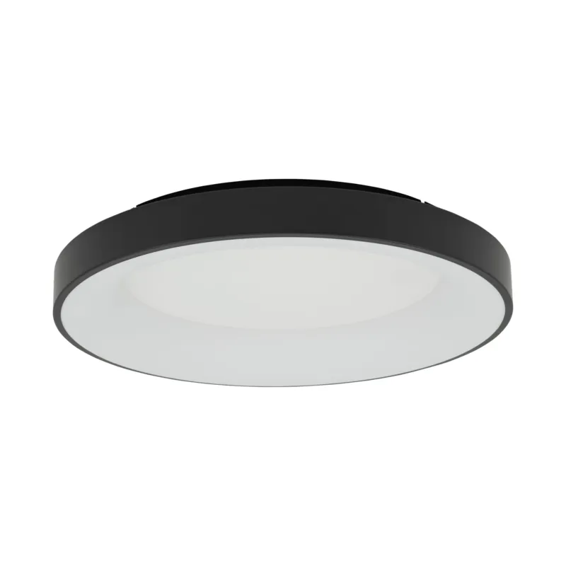 Lampa sufitowa plafon NIKKI ROUND LED 11208 Nowodvorski LED 60W Stal lakierowana Czarny Wyprzedaż