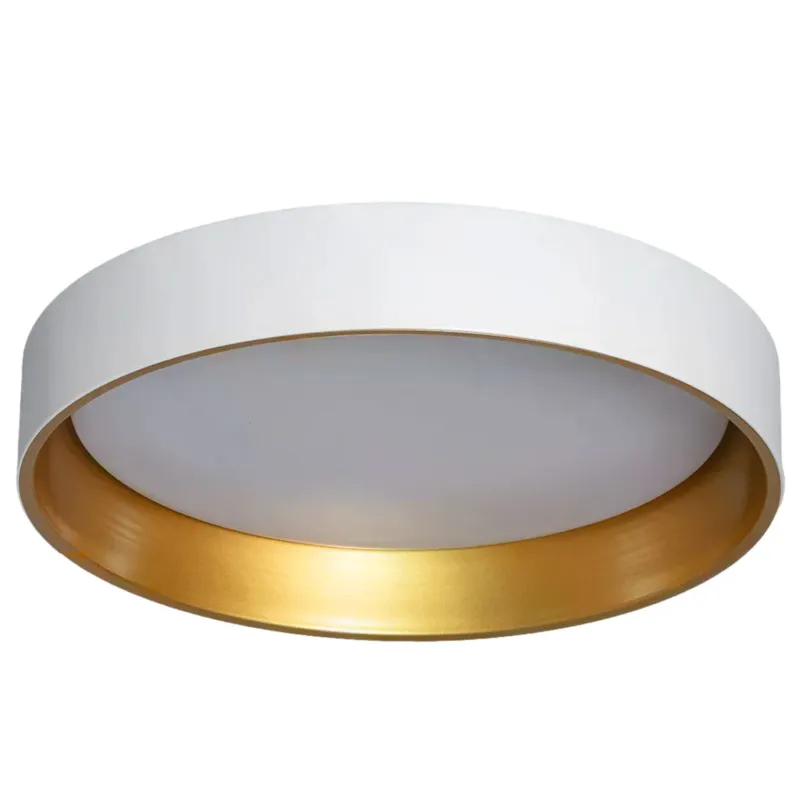 Ekspresowa dostawa Lampa sufitowa plafon Royal ABR-PLR-Z-20W-CCT Abruzzo 1xLED Metal Biało/Złoty