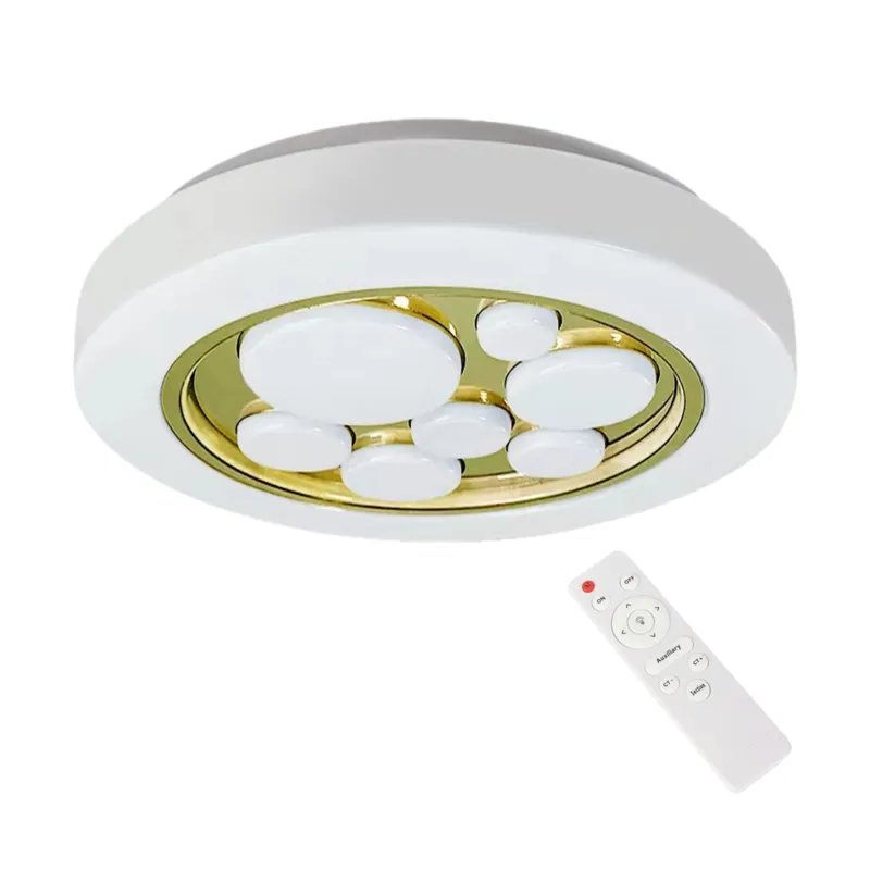 Lampa sufitowa plafon PLAFONIERY ML8128 Milagro 30W LED Tworzywo Sztuczne + Metal Biały / Złoty Nie przegap