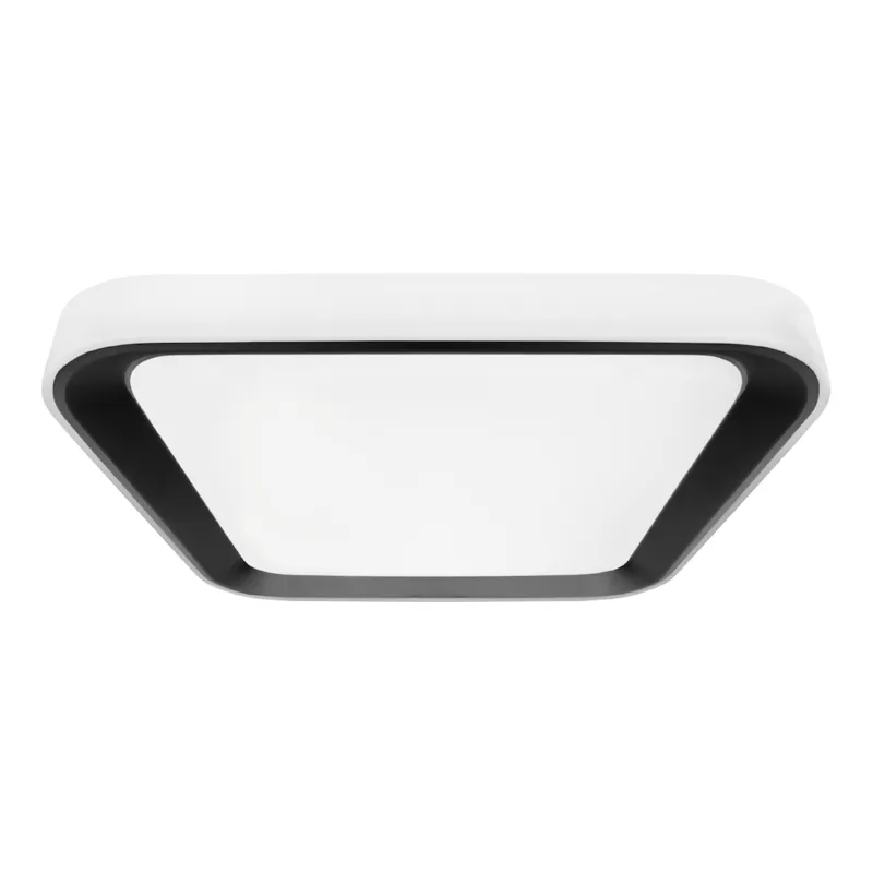 Ostatnie sztuki Lampa sufitowa plafon QUADRO ML7932 Milagro 66W LED Tworzywo Sztuczne + Metal Czarny