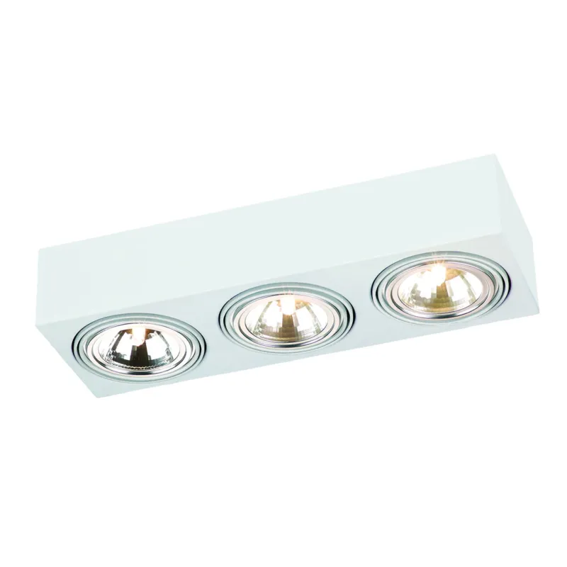 Lampa sufitowa Plafon Rodos 1088 Argon 3xG9 6WLED Stal Lakierowana, Biały Bezpieczne zakupy