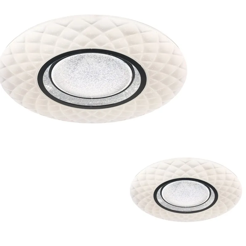 Bezpieczne zakupy Lampa sufitowa plafon TOKYO ML6196 Milagro 48W LED Tworzywo Sztuczne + Metal Biały