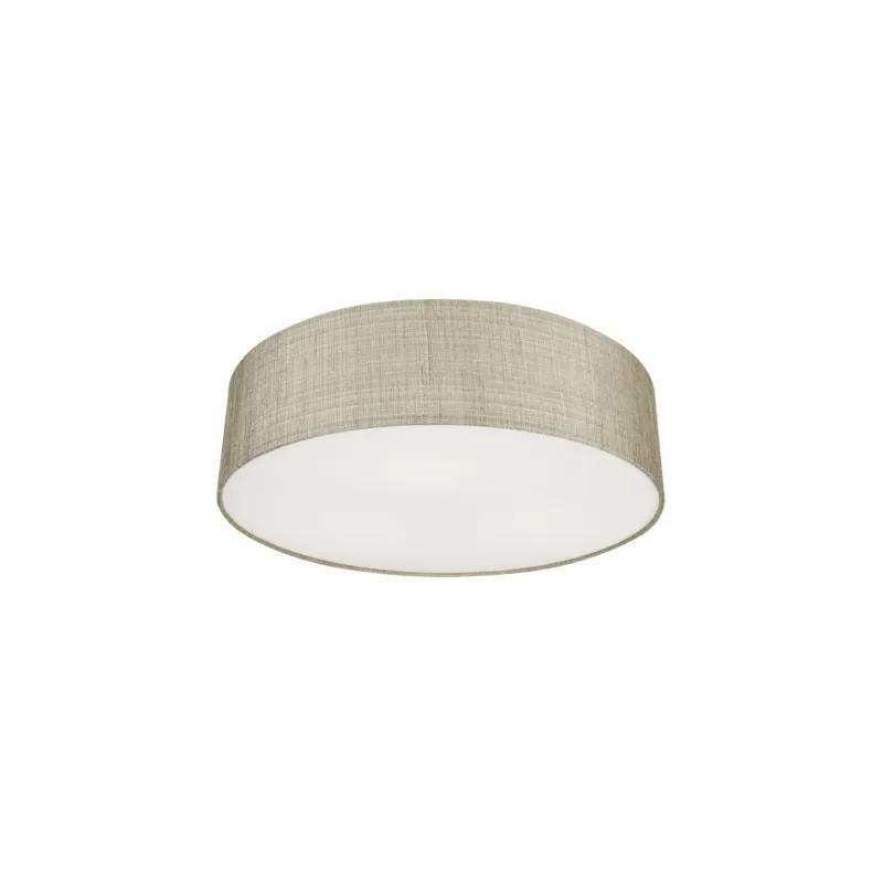 Łatwy zwrot Lampa sufitowa plafon TURDA 8953 Nowodvorski 15W LED E27 Tkanina Szary
