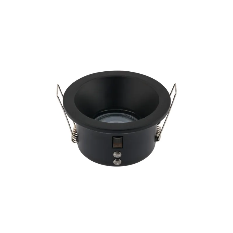 Lampa sufitowa podtynkowa CHARLIE 8367 Nowodvorski 1x15W GU10 R50 Aluminium lakierowane Czarny Do wyczerpania zapasów