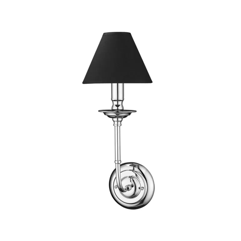 Nowość Lampa ścienna kinkiet Glamour LP-979/1W Light Prestige 1xE14 Metal Chrom/Czarny