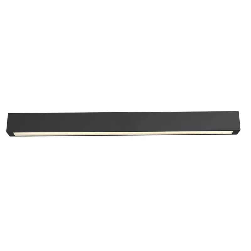 Zniżka Lampa ścienna kinkiet Ibros GS-LWA-12W BK CCT Light Prestige 12W LED Metal Czarny